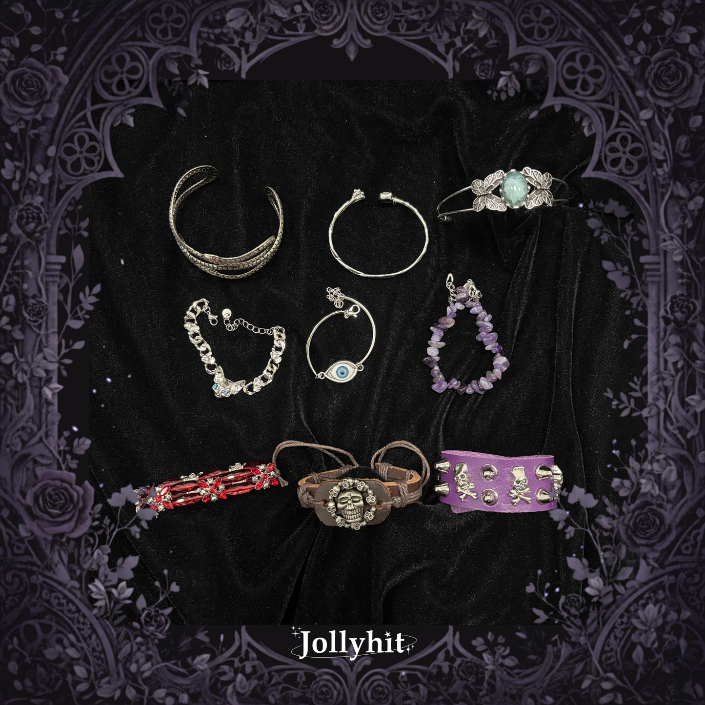 Jollyhit Light Gothic & Witchy Mystery Jewelry Jar - Estimated Delivery in 15 Business Days