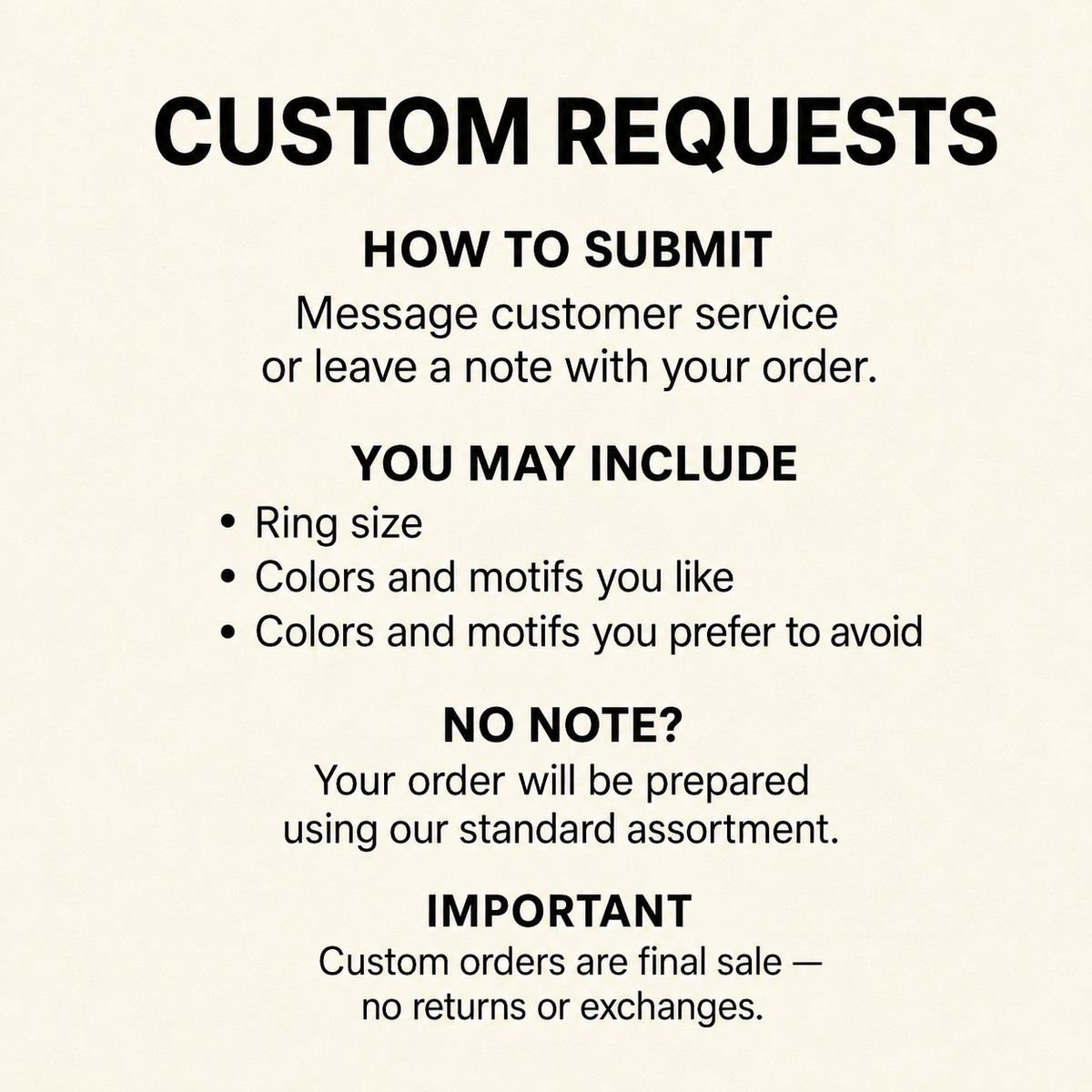 Customization Add-On Only – Must Be Purchased with a Jewelry Jar