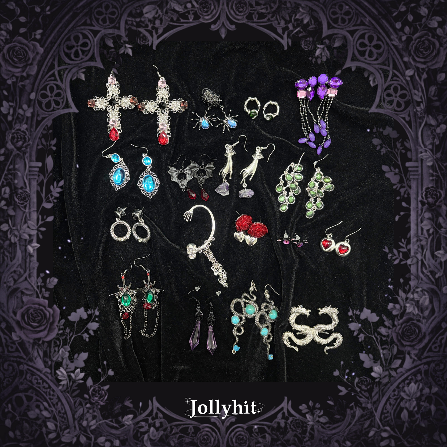 [Customizable Upgraded Version] Gothic Witchy Mystery Jewelry Jar - Estimated Delivery in ~15 Business Days