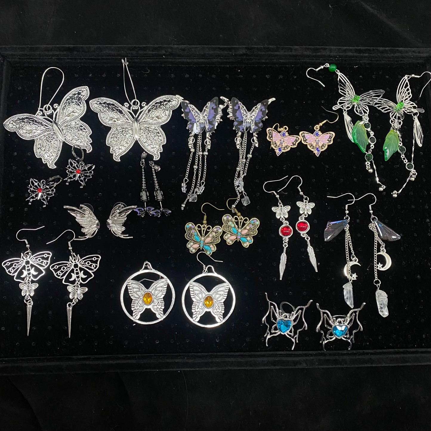 Jollyhit Butterfly Aesthetic Mystery Jewelry Jar, Witchy Fairycore Style Costume Jewelry - Estimated Delivery in 15 Business Days