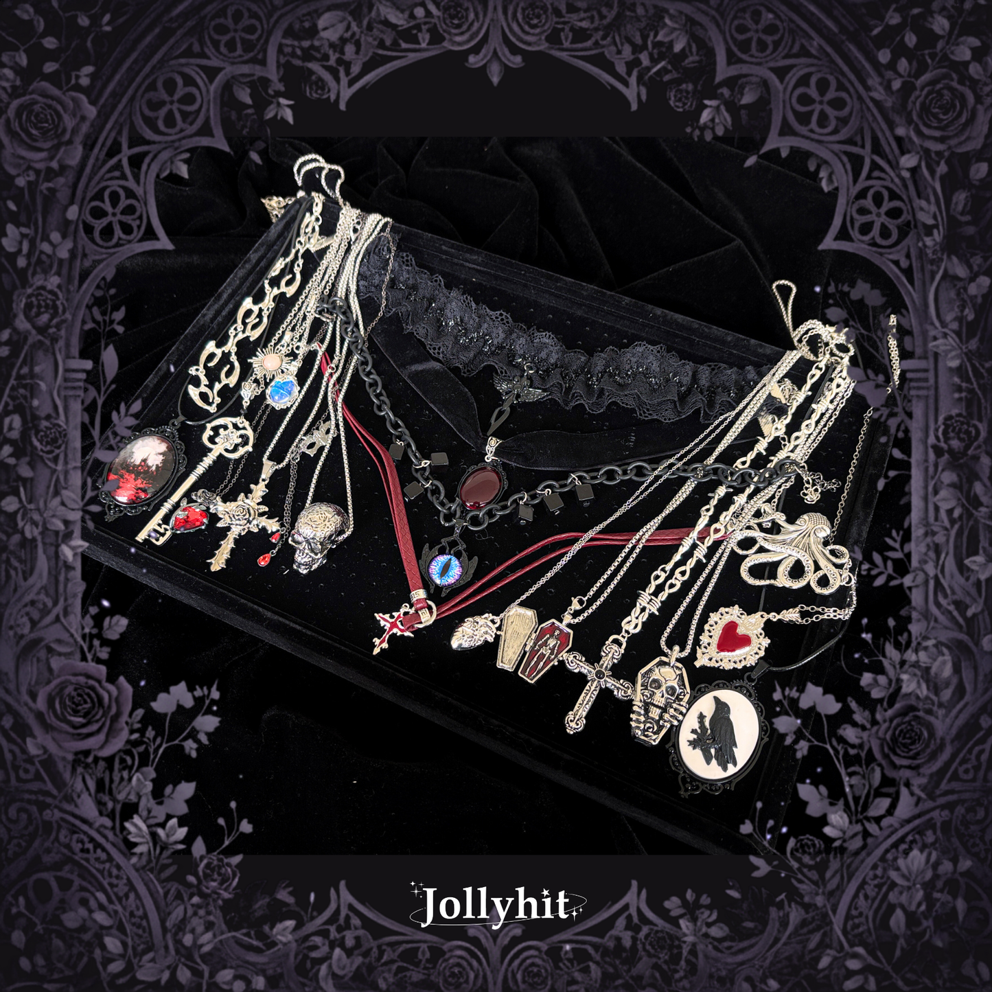 [TikTok Hot Pick | Non-Customizable] Gothic Witchy Mystery Jewelry Jar - Estimated Delivery in ~15 Business Days