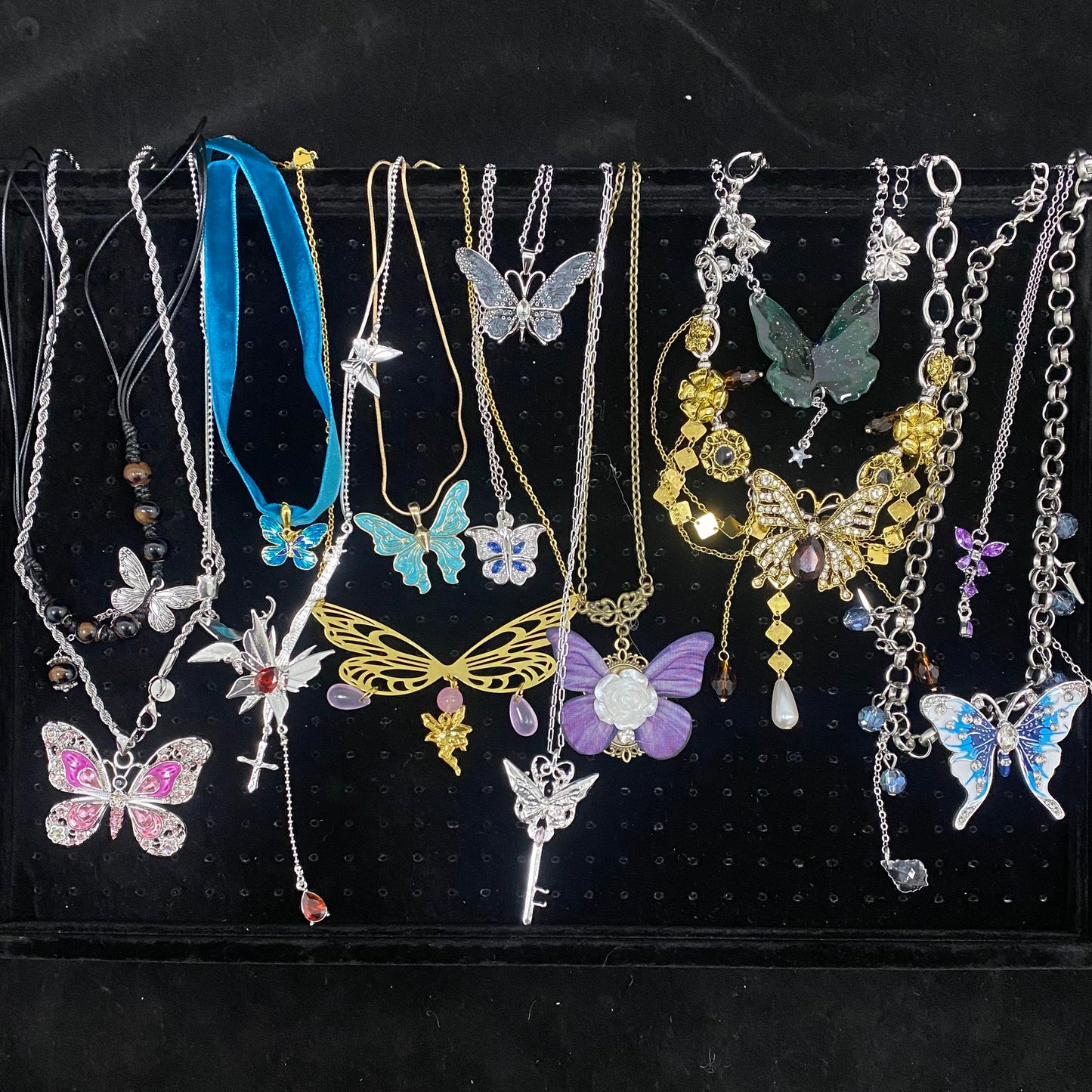 Jollyhit Butterfly Aesthetic Mystery Jewelry Jar, Witchy Fairycore Style Costume Jewelry - Estimated Delivery in 15 Business Days