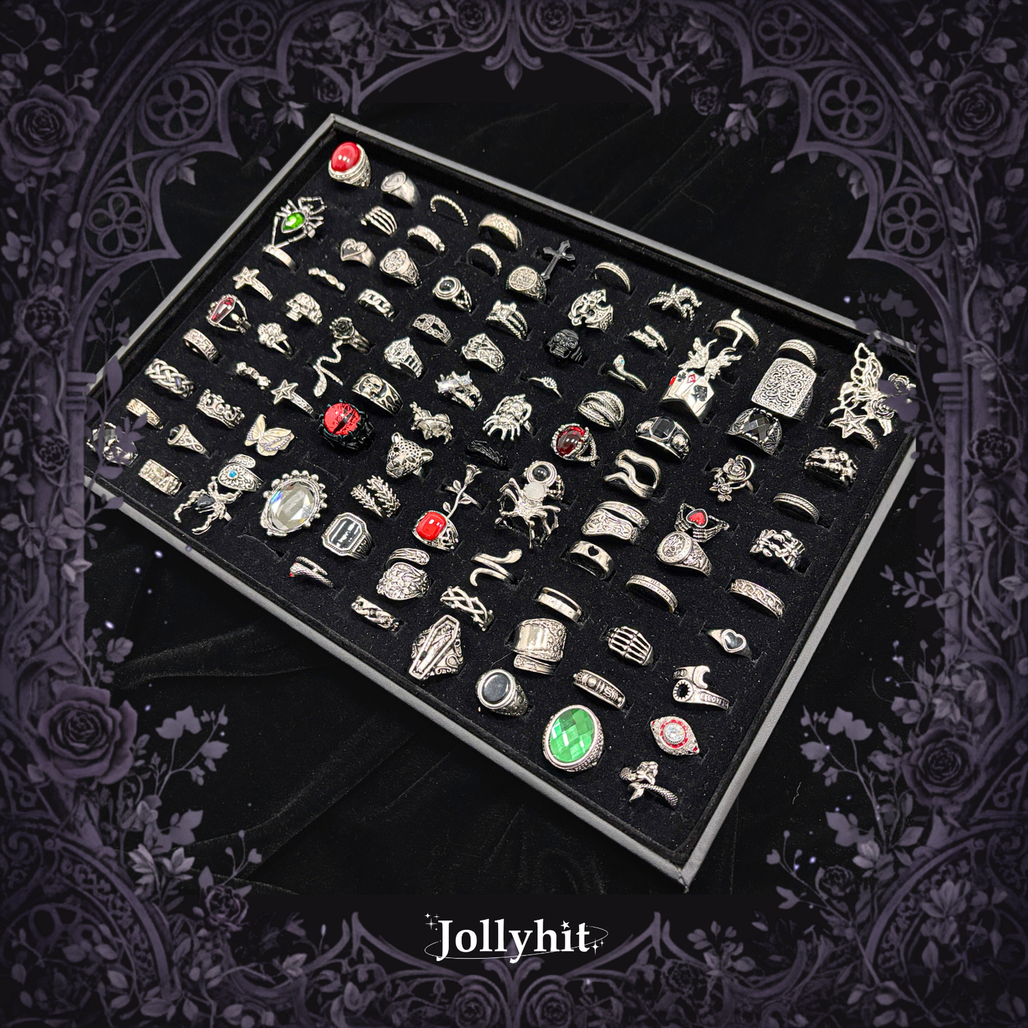 [TikTok Hot Pick | Non-Customizable] Gothic Witchy Mystery Jewelry Jar - Estimated Delivery in ~15 Business Days