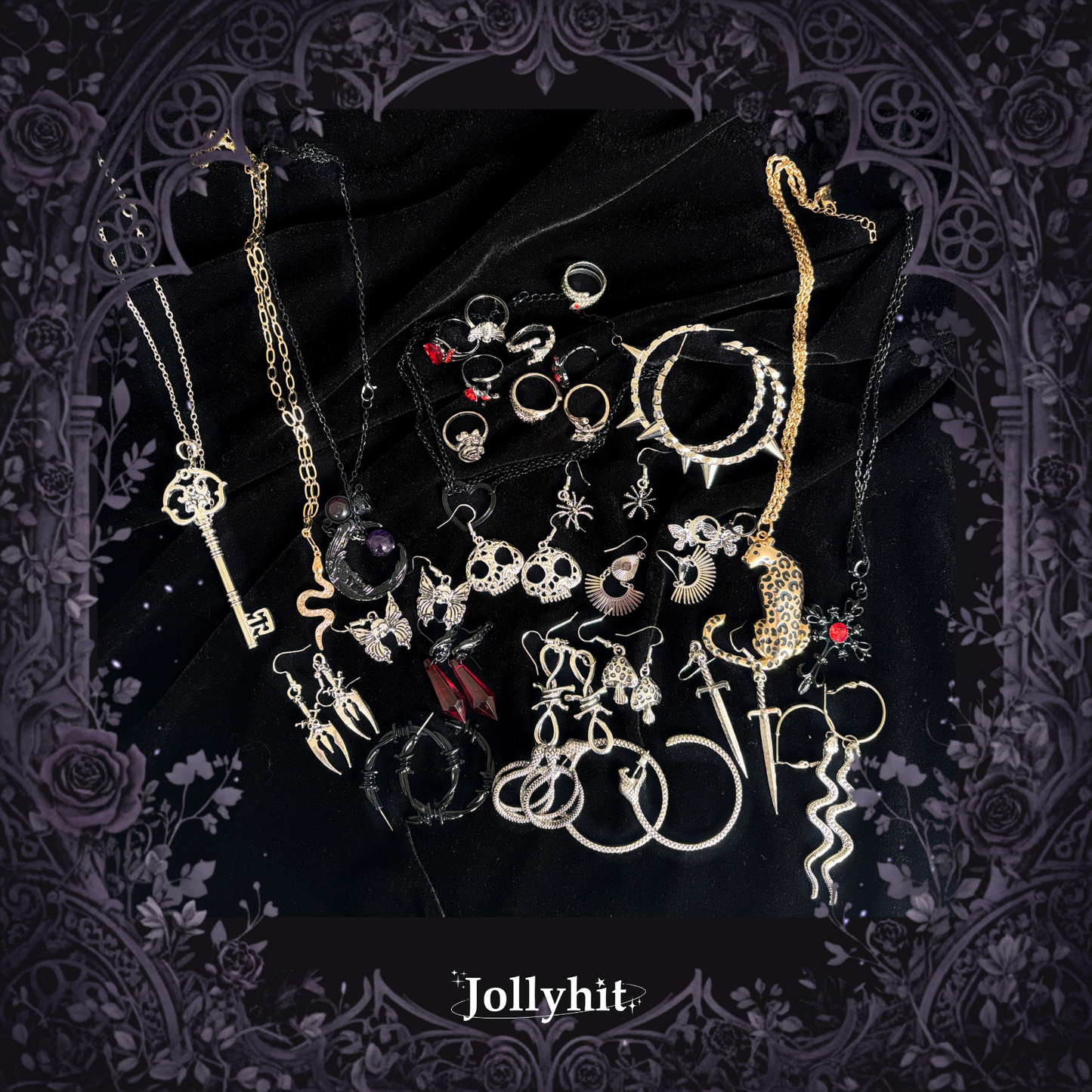 [TikTok Hot Pick | Non-Customizable] Gothic Witchy Mystery Jewelry Jar - Estimated Delivery in ~15 Business Days