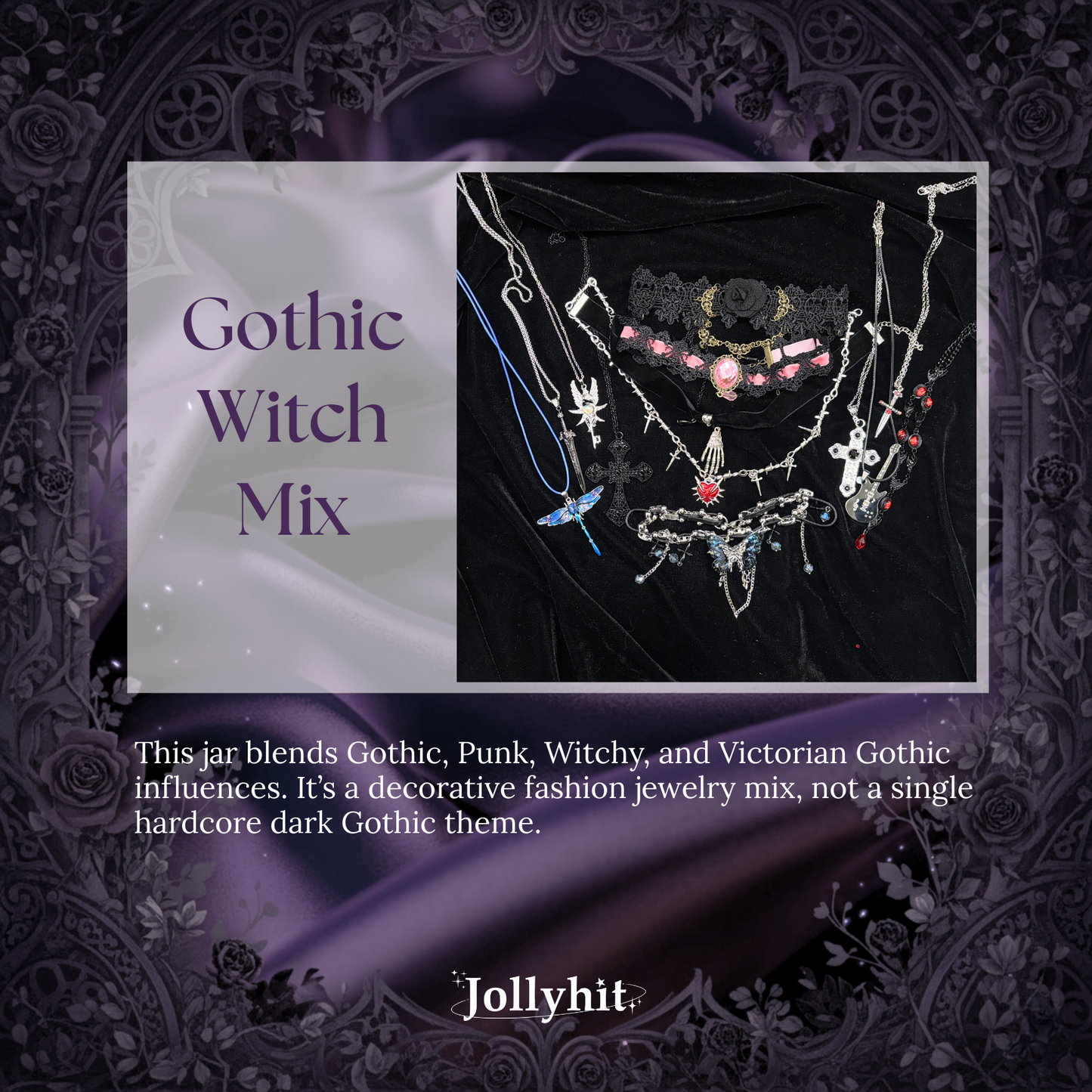 [TikTok Hot Pick | Non-Customizable] Gothic Witchy Mystery Jewelry Jar - Estimated Delivery in ~15 Business Days