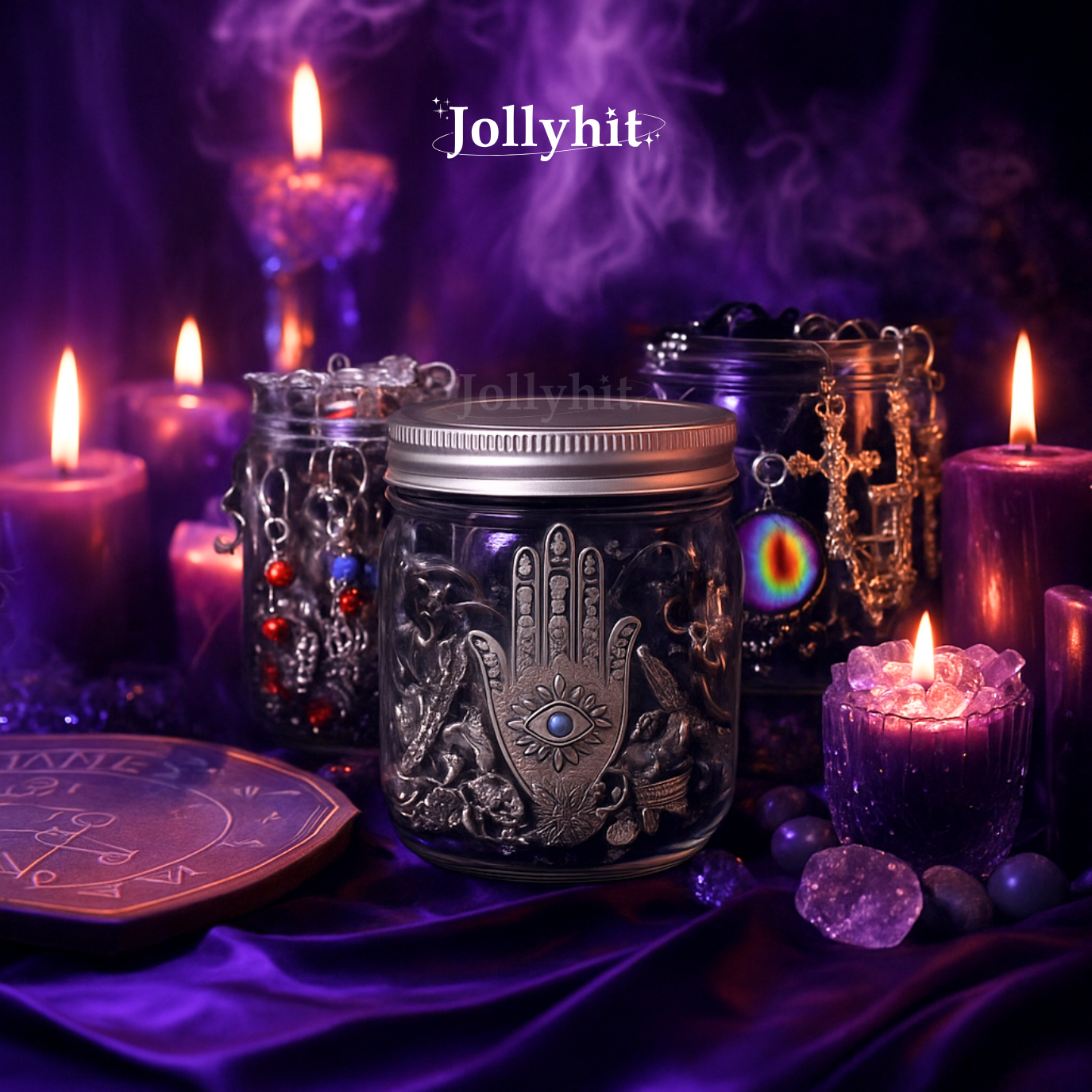 [TikTok Hot Pick | Non-Customizable] Gothic Witchy Mystery Jewelry Jar - Estimated Delivery in ~15 Business Days