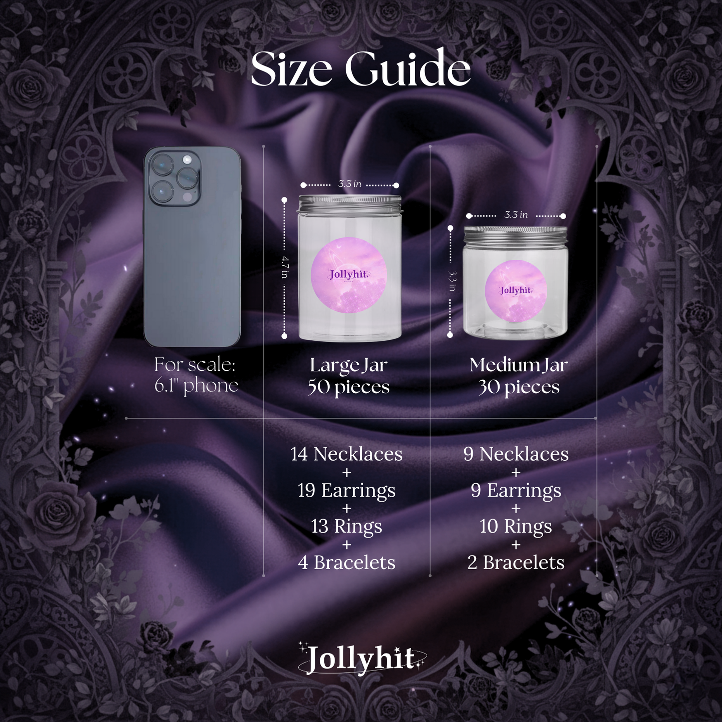 [TikTok Hot Pick | Non-Customizable] Gothic Witchy Mystery Jewelry Jar - Estimated Delivery in ~15 Business Days